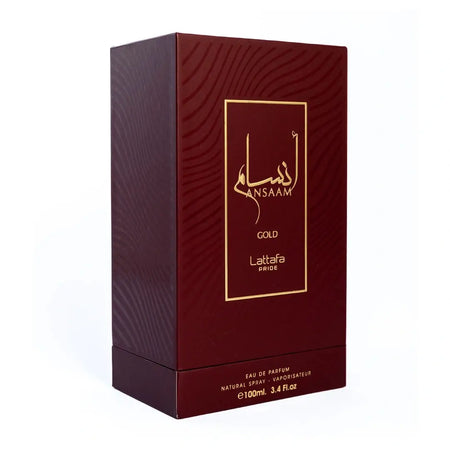 Ansaam Gold Eau De Parfum 100ml Lattafa Pride - almanaar Islamic Store