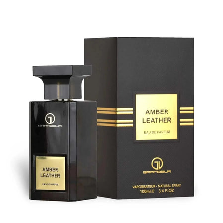 Amber Leather Eau De Perfum 100ml Grandeur - almanaar Islamic Store