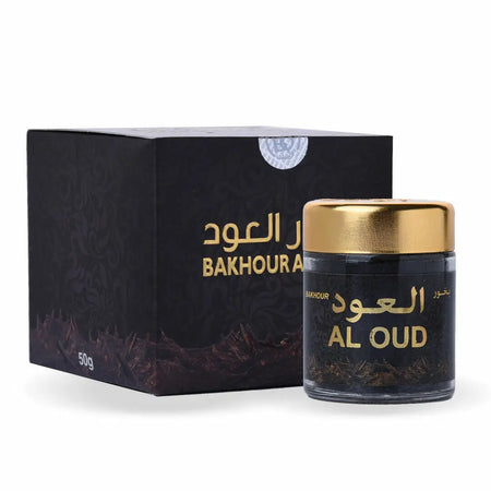 Bakhoor Al Oud 50 gm by Banafa for Oud | Almanaar Islamic Store