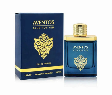 Aventos Blue For Him Eau De Parfum 100ml Fragrance World - almanaar Islamic Store