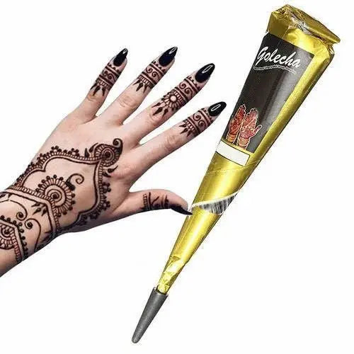 Golecha Black Henna Cone - almanaar Islamic Store