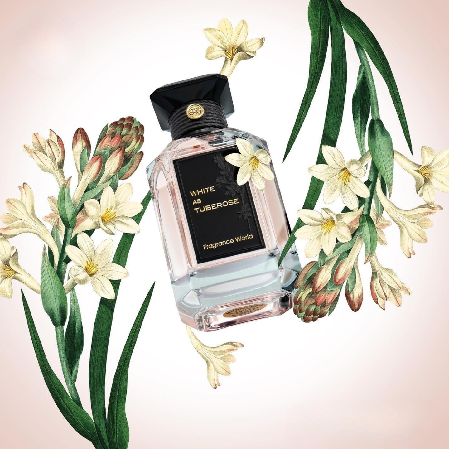 White As Tuberose 80ml Eau De Parfum Frarance World - almanaar Islamic Store