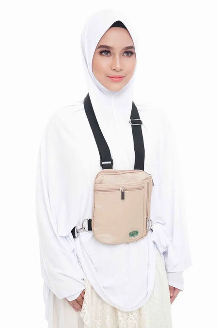 Secure Side Bag & Neck Bag Medium Size | Almanaar Islamic Store 