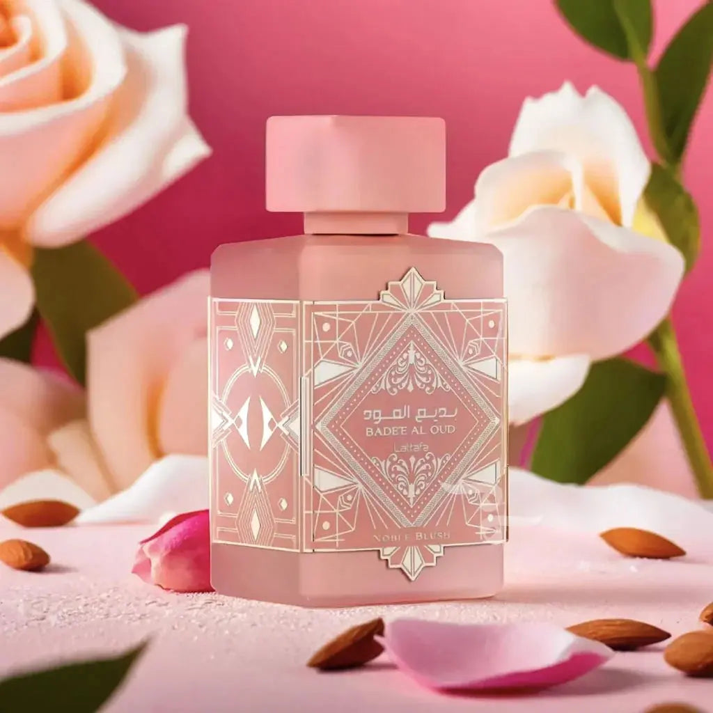 Badee Al Oud Noble Blush Eau De Parfum 100ml by Lattafa.|almanaar Islamic Store