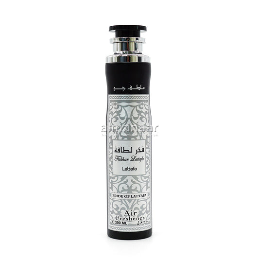Fakhar Lattafa Silver Air Freshener 300ml Lattafa-almanaar Islamic Store