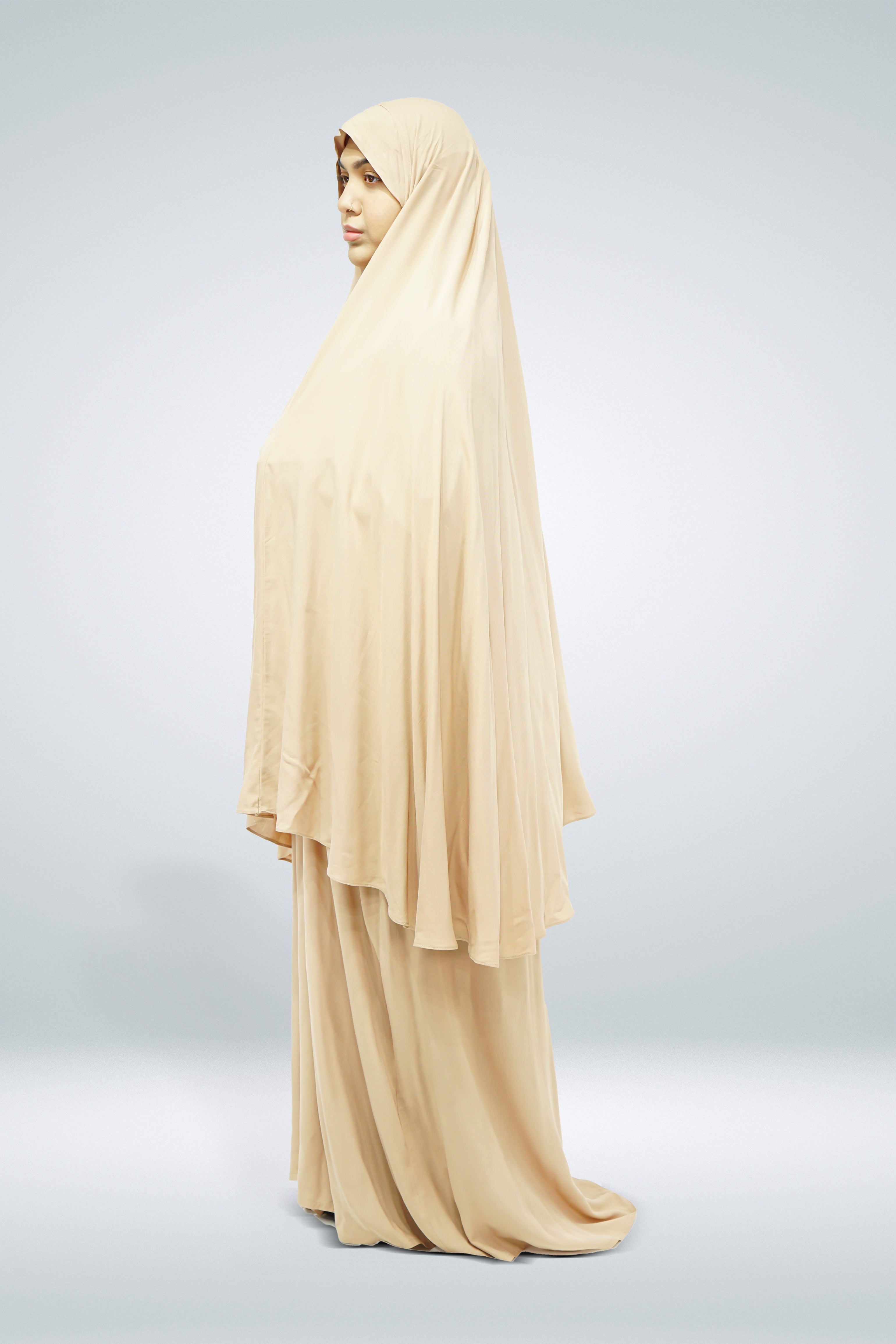 Hajj & Umrah Abaya Dark Gold - almanaar Islamic Store