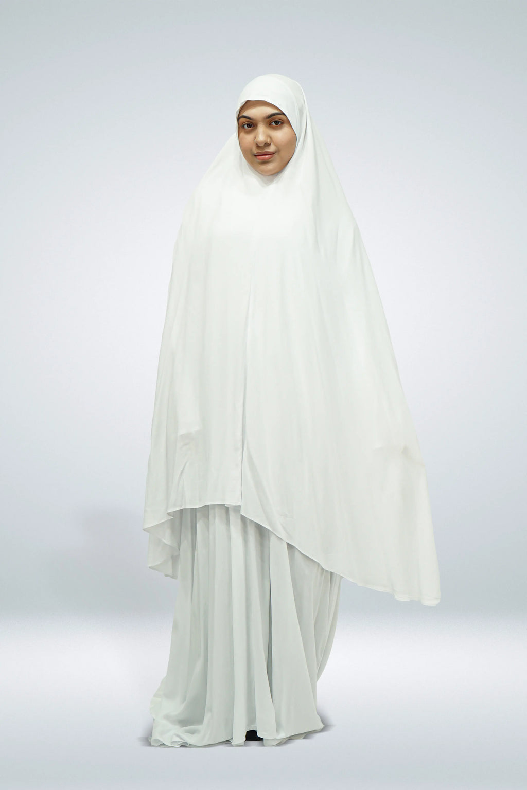 Hajj & Umrah Abaya White - almanaar Islamic Store