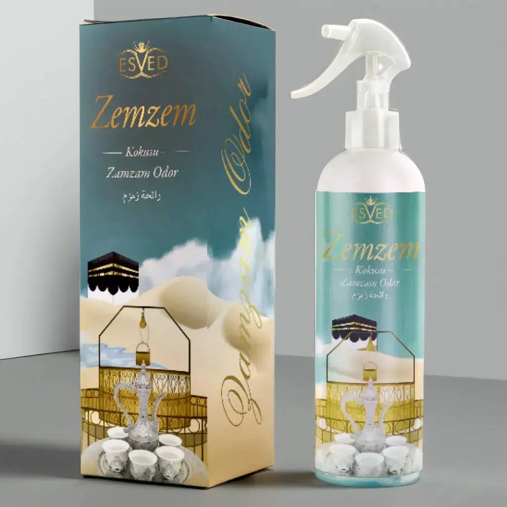 Zamzam odor scent Perfume freshener 400ml spray bottle - almanaar Islamic Store