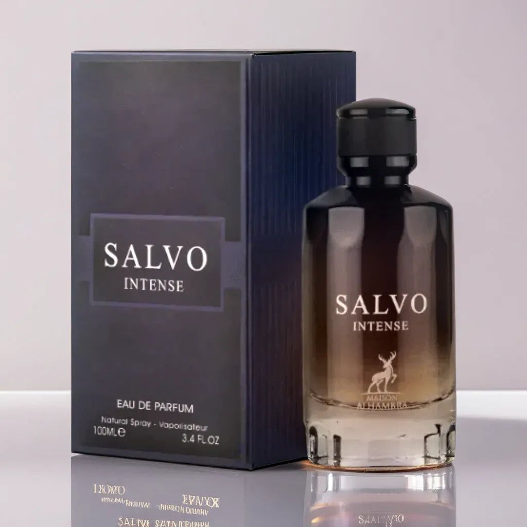 Salvo Intense Perfume Eau De Parfum 100ml by Maison Alhambra - almanaar Islamic Store