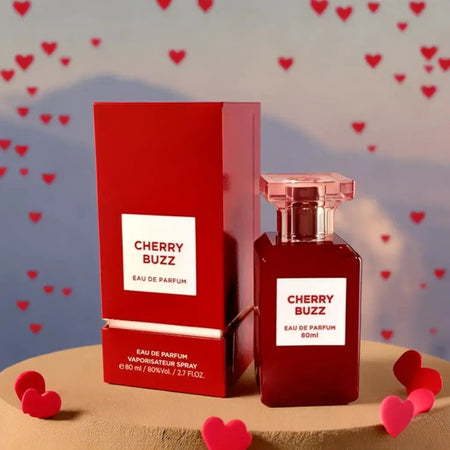 Cherry Buzz 100ml Eau de Parfum 80ml Fragrance World - almanaar Islamic Store