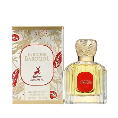 La Rouge Baroque 100ml Eau De Parfum Alhambra - almanaar Islamic Store