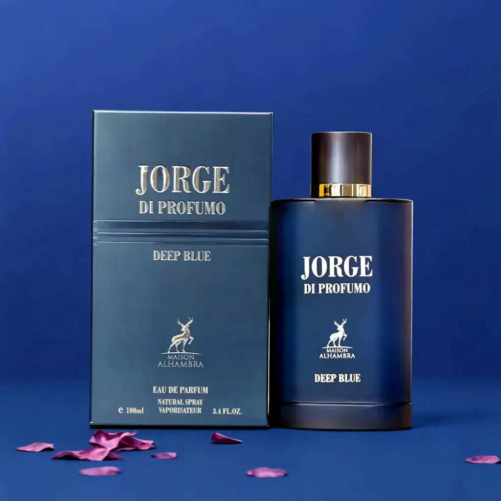 Jorge Di Profumo Deep Blue Eau De Perfum 100ml Alhambra - almanaar Islamic Store