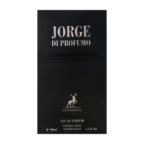 Jorge Di Profumo Eau De Parfum 100ml Alhambra-almanaar Islamic Store