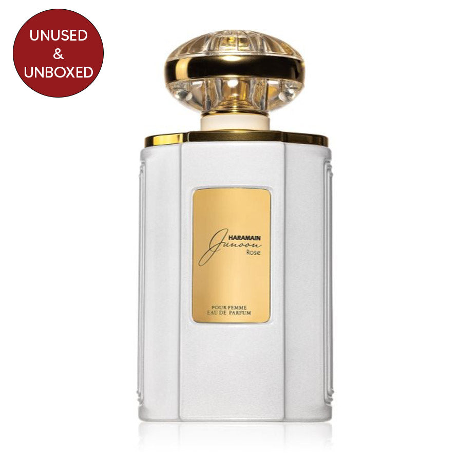 Junoon Rose Eau de Parfum 75ml Al Haramain Unboxed - almanaar Islamic Store