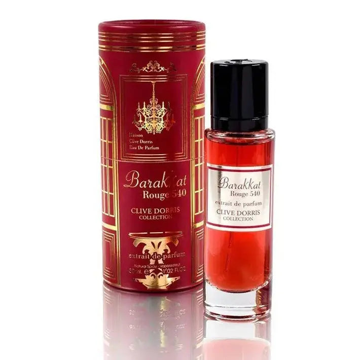 Barakkat Rouge 540 Extrait 30ml Eau De Parfum I Clive Dorris Almanaar Islamic Store 2659