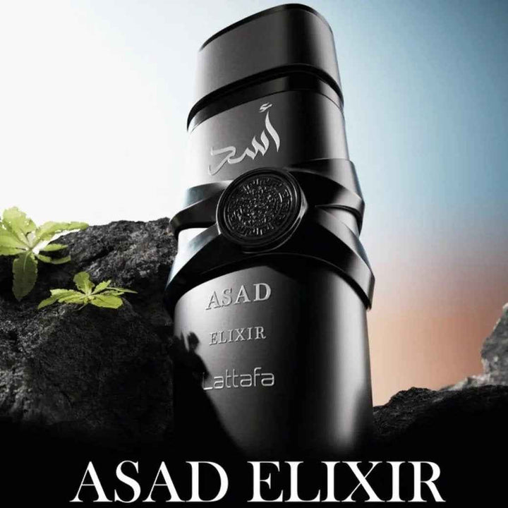 Asad Elixir 100ml Eau De Parfum by Lattafa - Almanaar Islamic Store ...