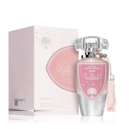 Mohra Silky Rose Eau De Parfum 100ml Lattafa - almanaar Islamic Store