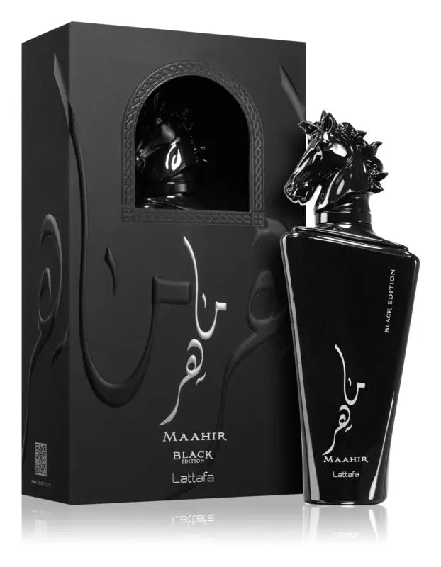 Maahir Black Edition Eau de Parfum 100ml Lattafa-almanaar Islamic Store