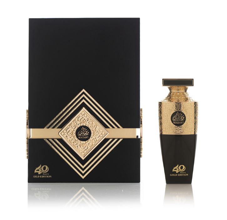 Madawi 40 Years Gold Edition Eau De Parfum 90ml Arabian Oud-almanaar Islamic Store