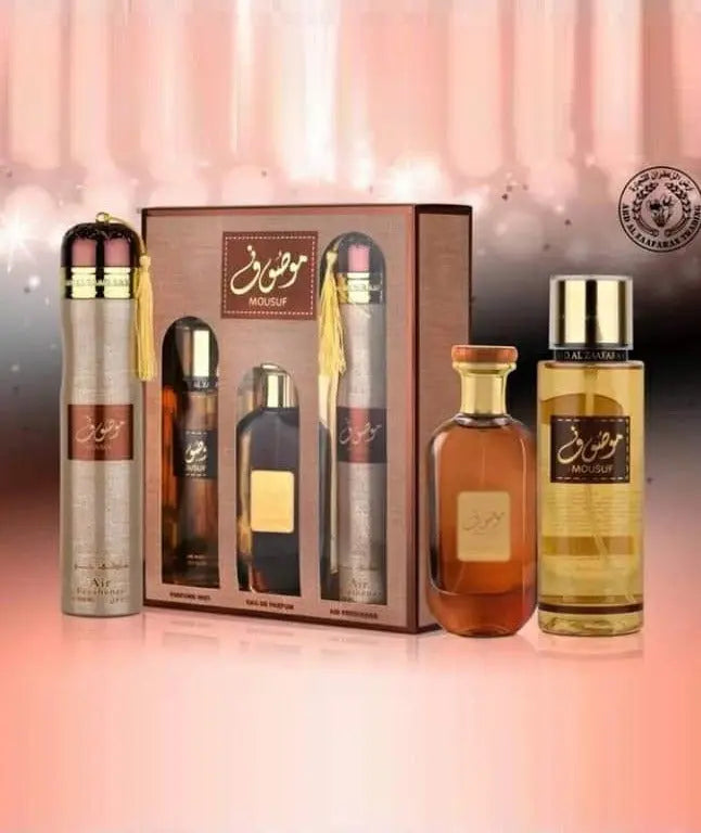 Mousuf 3 Piece Gift Set Collection Ard Al Zaafaran - almanaar Islamic Store