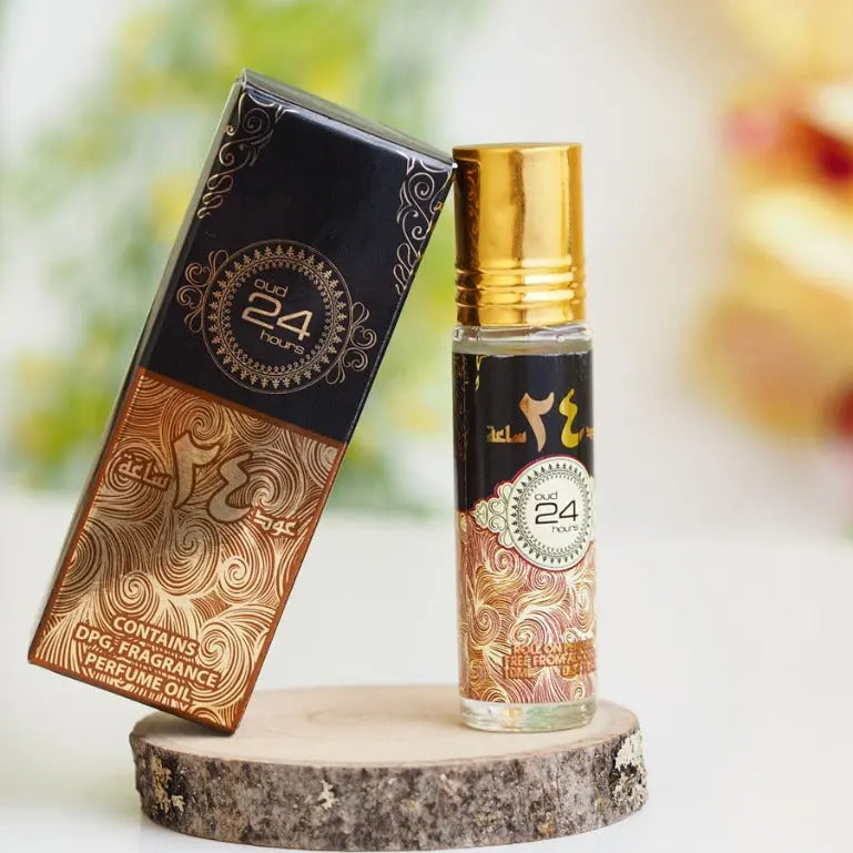 Oud 24 Hours Perfume Oil 10ml Ard Al Zaafran - almanaar Islamic Store