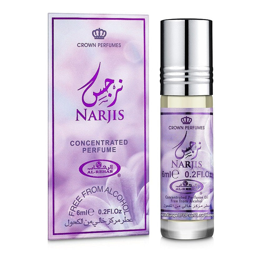 Narjis Concentrated Perfume Oil 6ml Al Rehab