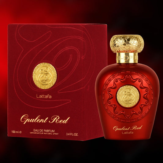 Opulent Red Eau de Parfum 100ml By Lattafa-almanaar Islamic Store