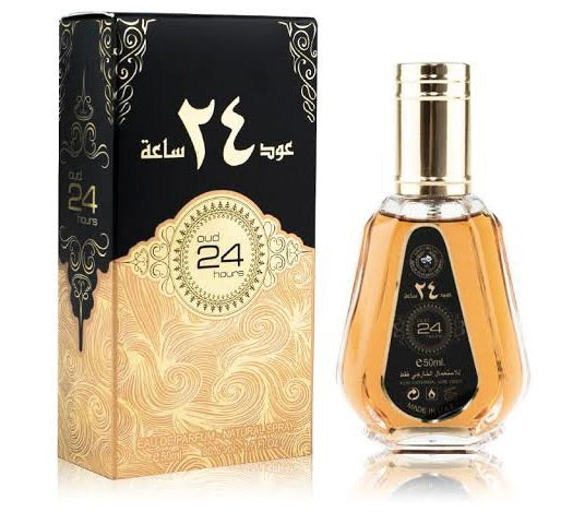 Oud 24 Hours Eau de Parfum 50ml by Ard Al Zaafaran-almanaar Islamic Store