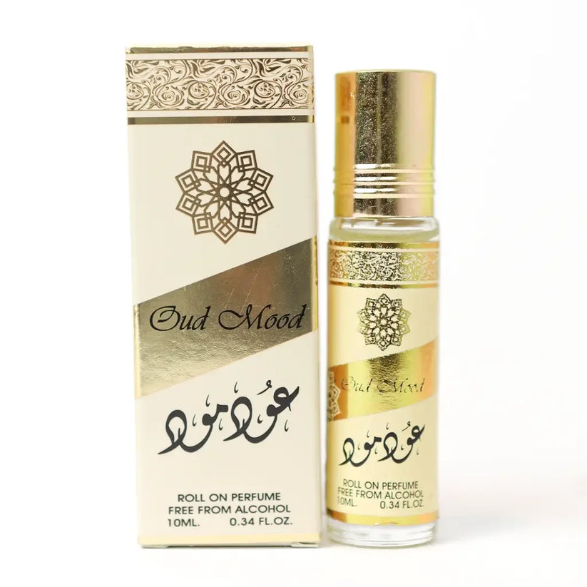 Oud Mood Roll On Perfume Oil 10ml Ard Al Zaafran Almanaar Islamic
