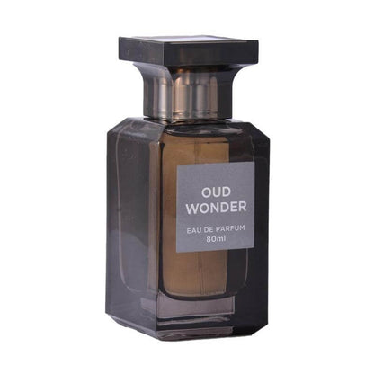 Oud Wonder Perfume 80ml EDP by Fragrance World-almanaar Islamic Store