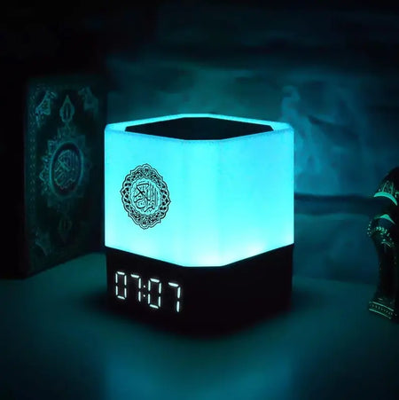 Touch Lamp Quran Cube Speaker QB-303 - almanaar Islamic Store