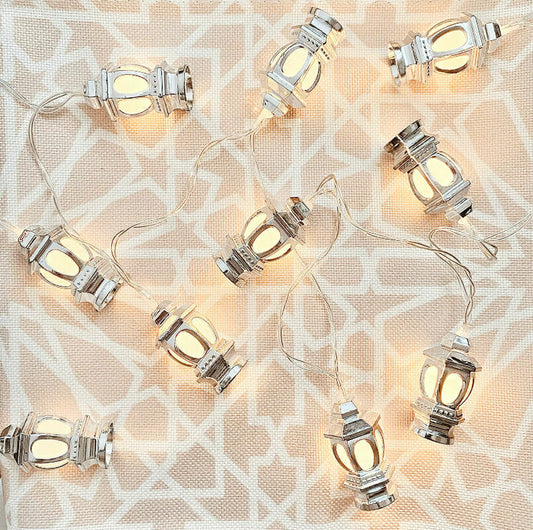 Ramadan and Eid Decorations Lantern Fairy Lights-almanaar Islamic Store