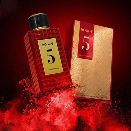 Rouge 5 Eau De Parfum 100ml Fragrance World - almanaar Islamic Store