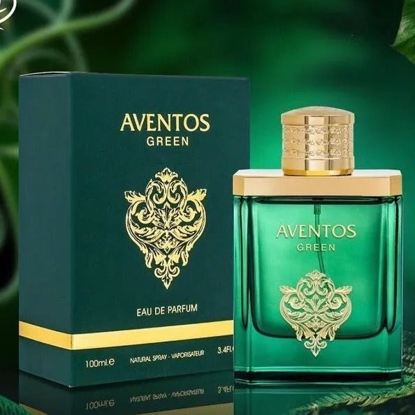 Aventos Green Eau De Parfum 100ml Fragrance World - almanaar Islamic Store