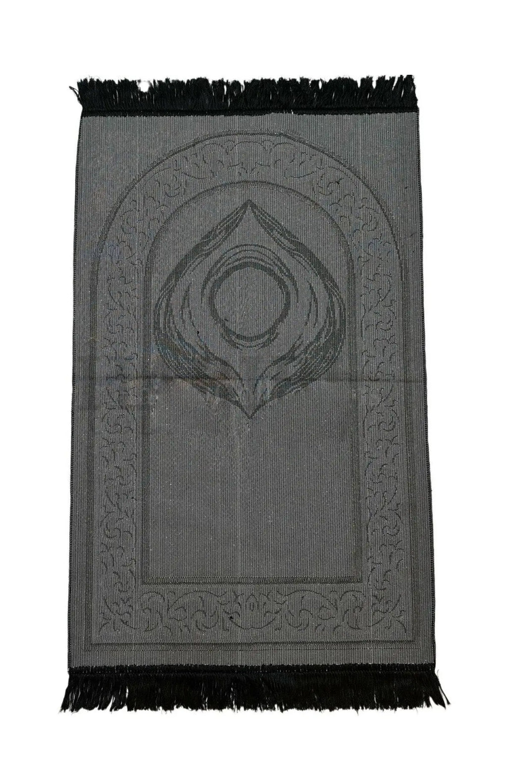 Turkish Luxury Kaaba Stone Prayer Mat - Super Soft - almanaar Islamic Store