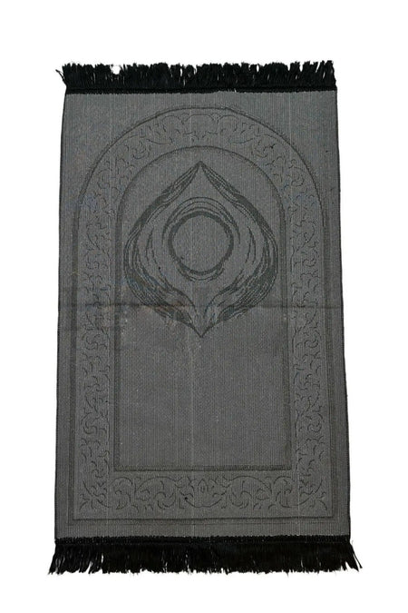 Turkish Luxury Kaaba Stone Prayer Mat - Super Soft - almanaar Islamic Store