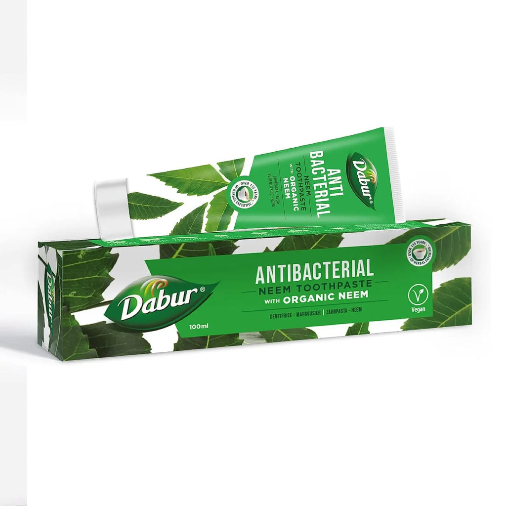 Dabur Antibacterial Neem Toothpaste 100ml - almanaar Islamic Store