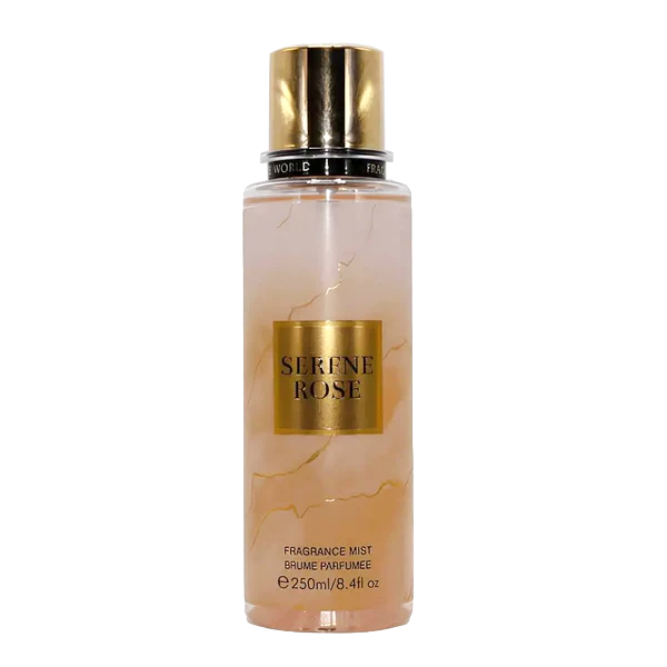 Serene rose Fragrance Body Mist 250ml Fragrance World - almanaar Islamic Store