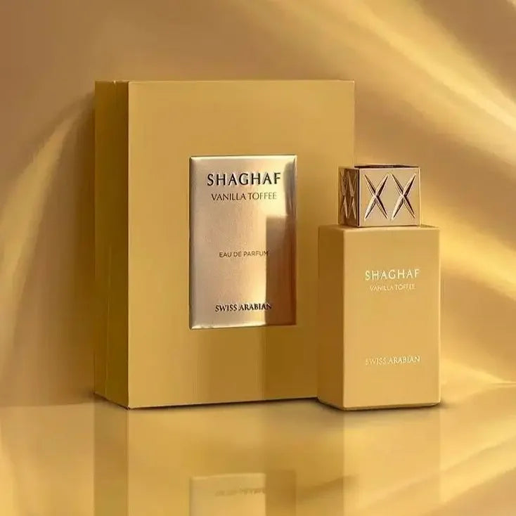 Shaghaf Vanilla Toffee Eau De Parfum 75ml by Swiss Arabian - almanaar Islamic Store