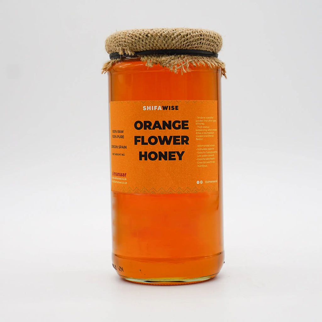 Shifawise 100% Pure Orange Flower Honey-almanaar Islamic Store