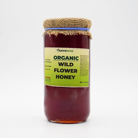 Shifawise 100% Pure Organic Wild Flower Honey-almanaar Islamic Store