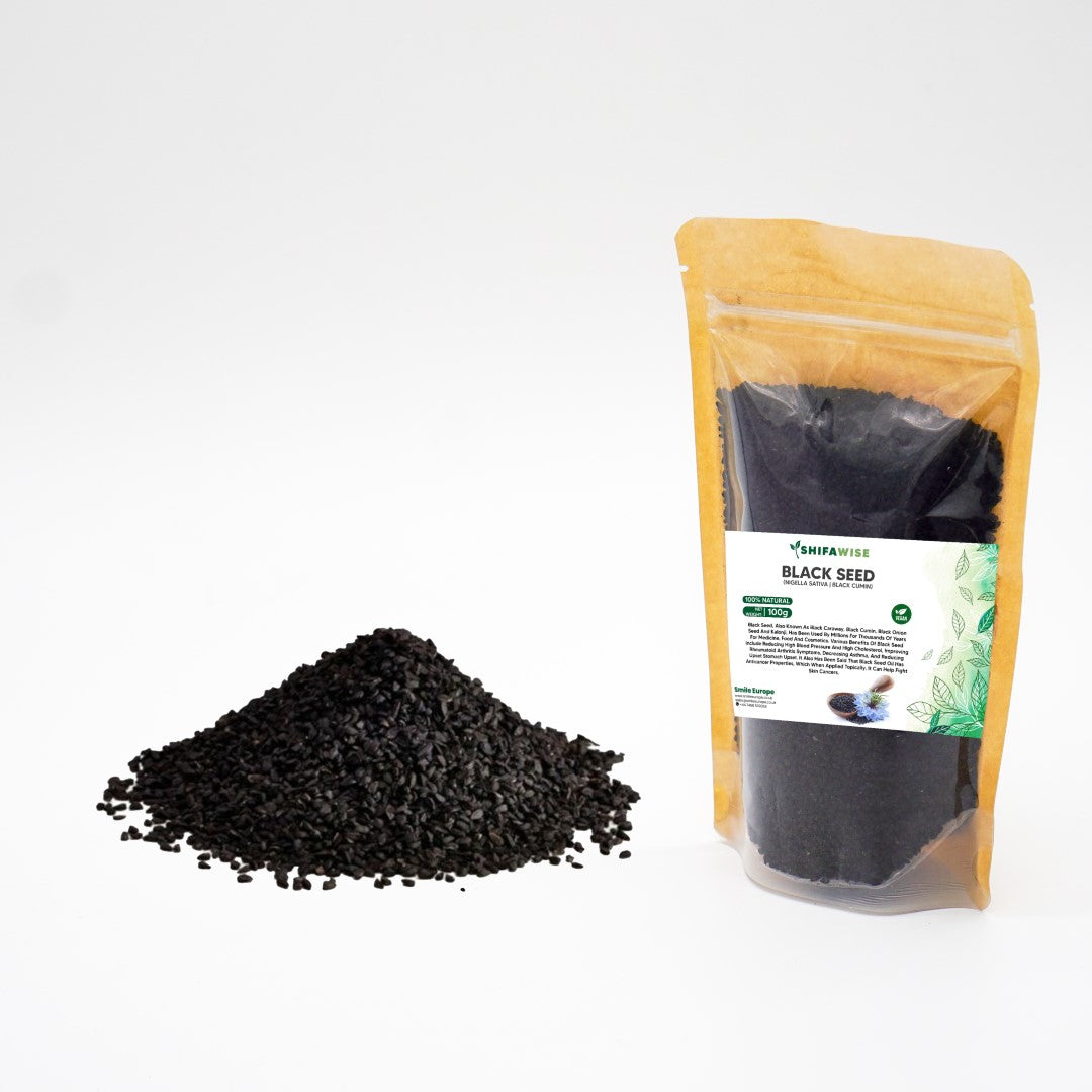 Shifawise Natural Black Seeds Black cumin Nigella sativa 100g-almanaar Islamic Store