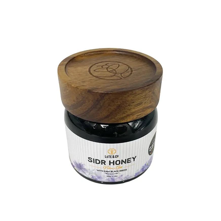 Pure Yemeni Sidr Honey with Raw Black Seed - almanaar Islamic Store