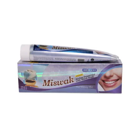 Hemani Meswak Toothpaste With Black Seed 100g - almanaar Islamic Store