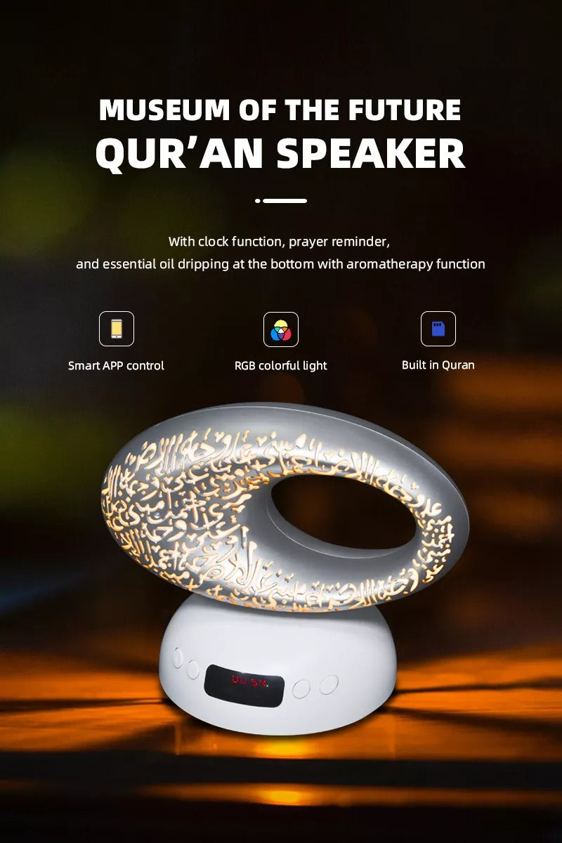 Quran Speaker Inspired by Dubai Museum of the Future Design SQ-606