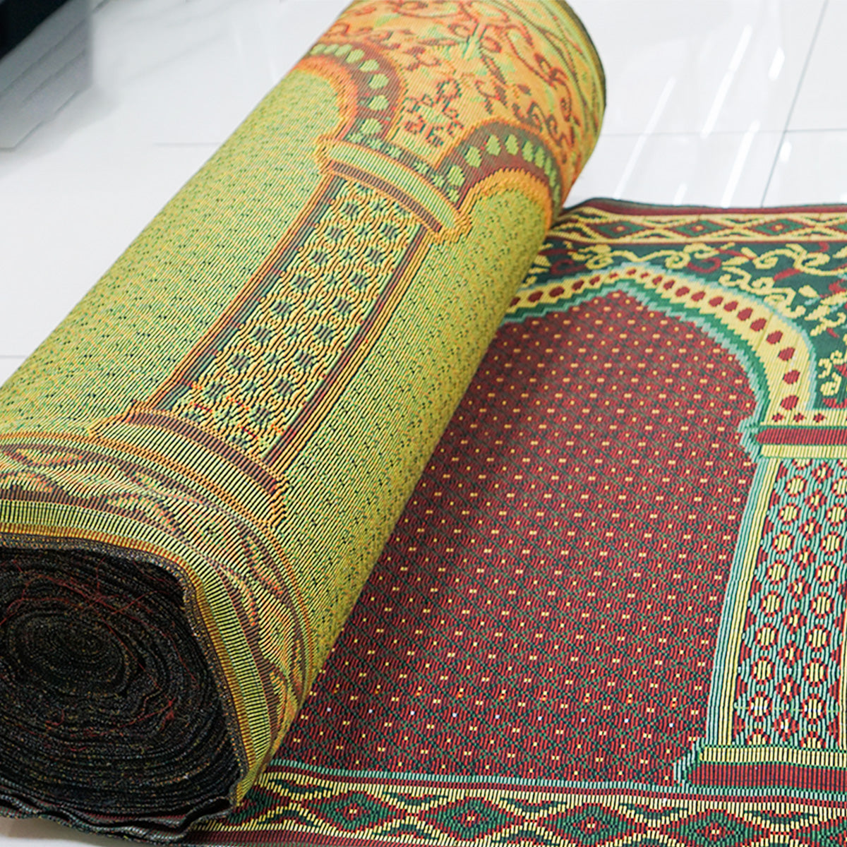 Thick Prayer Mat Fabric Roll-almanaar Islamic Store