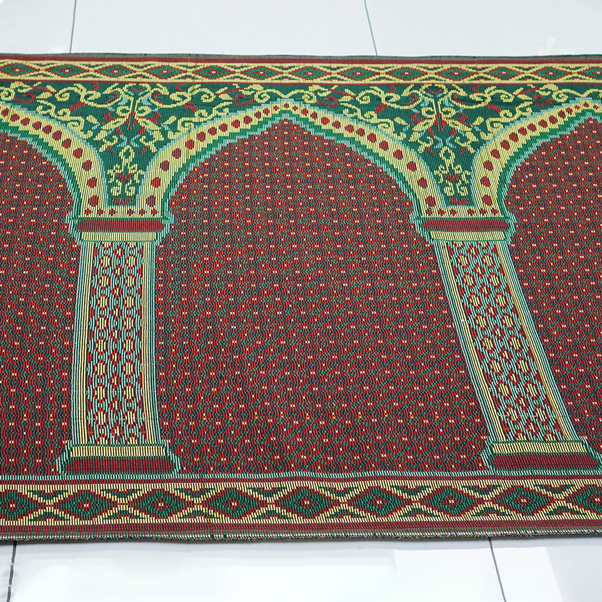 Thick Prayer Mat Fabric Roll-almanaar Islamic Store