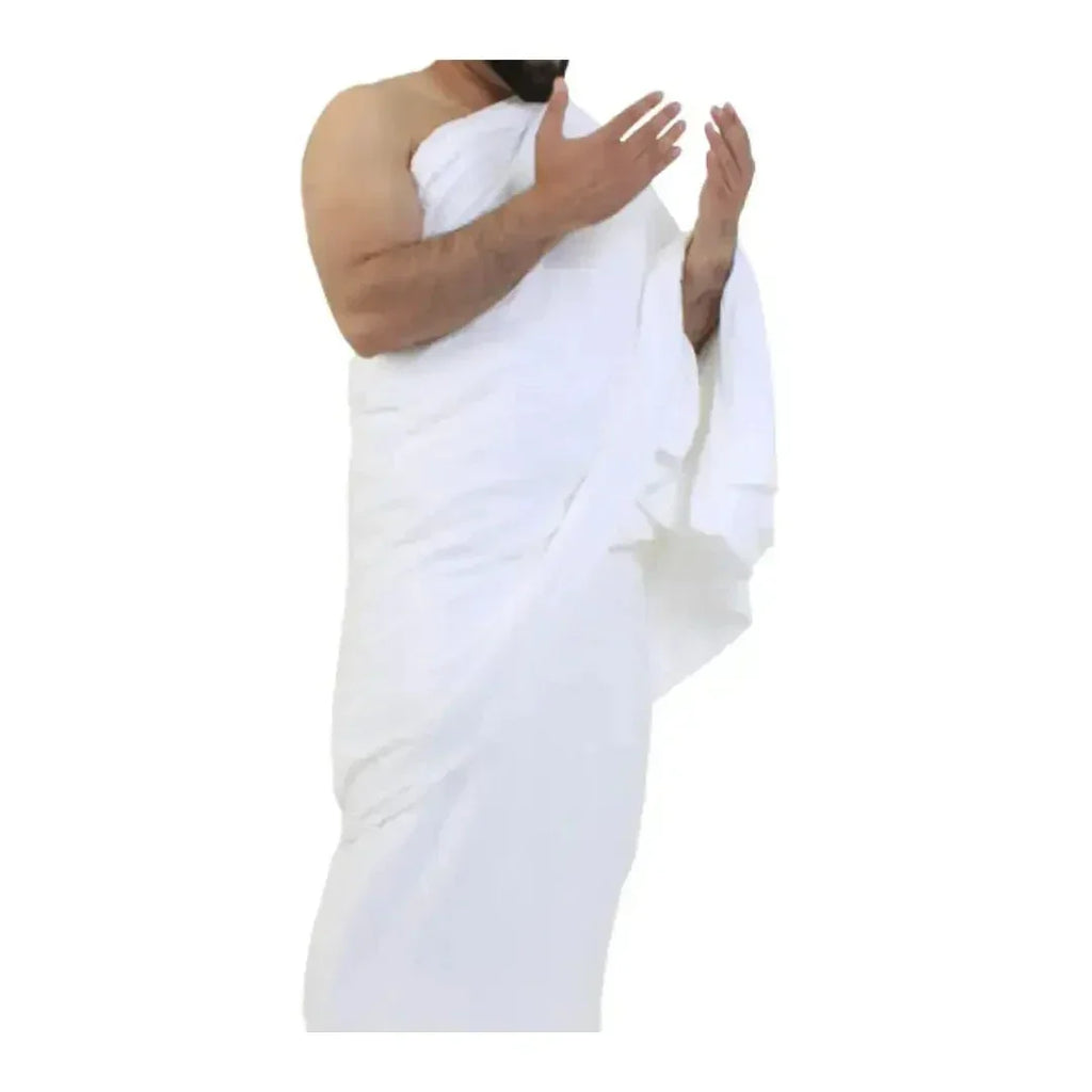 Bamboo Ihram Turkish Premium Quality – 2 Piece Set (100% Cotton) - almanaar Islamic Store