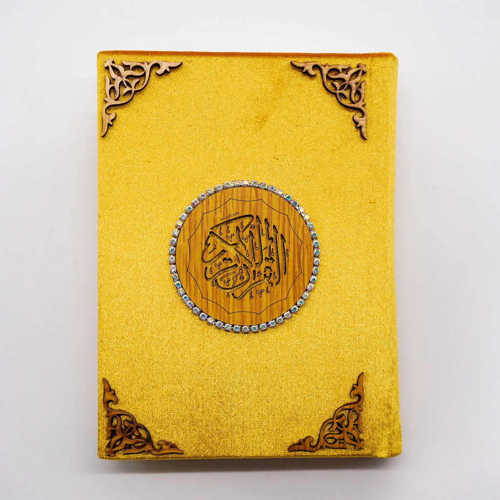 Uthmani Script Velvet Cover Quran- A5 Gift Quran-almanaar Islamic Store