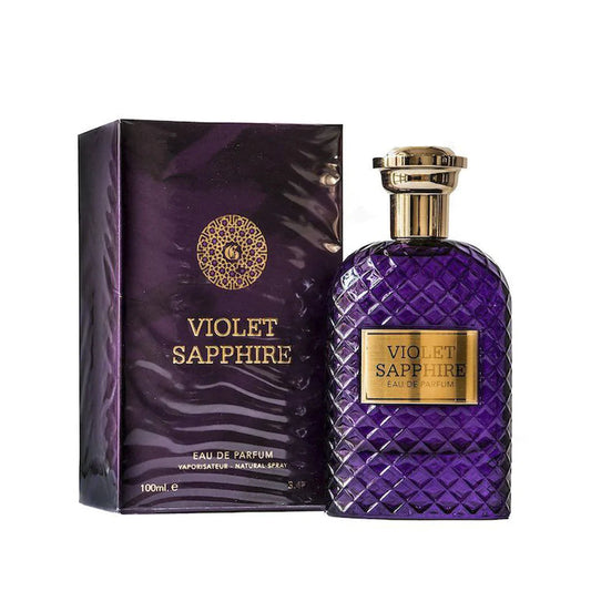 Violet Sapphire Eau De Parfum Perfume 100ml Fragrance World-almanaar Islamic Store